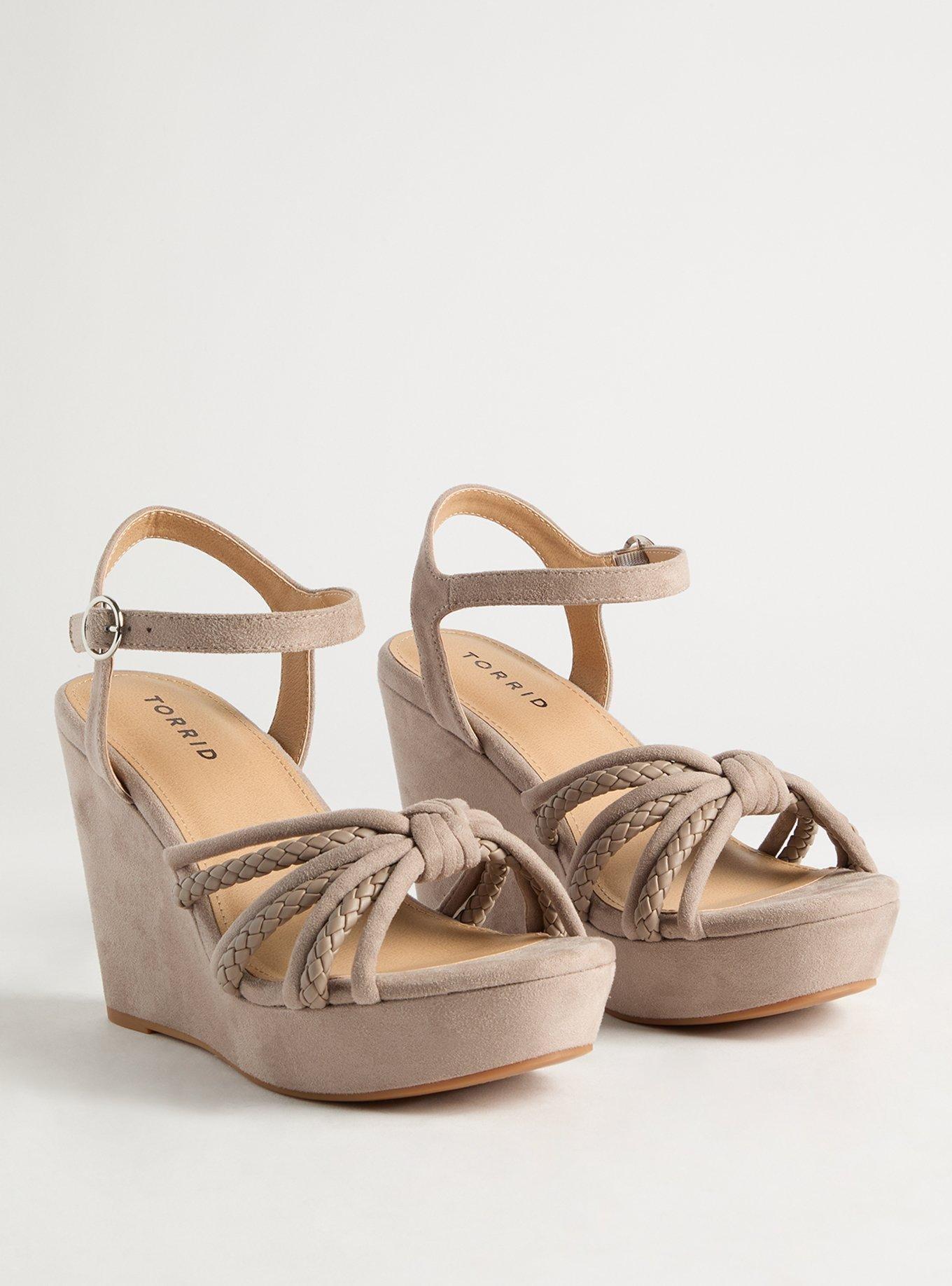 Braided Strappy Wedge (WW)