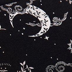 Nightfall Full Length Printed Legging, LUNAR SKY DEEP BLACK, swatch