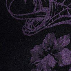 Nightfall Full Length Printed Legging, FLORAL SNAKE DEEP BLACK, swatch