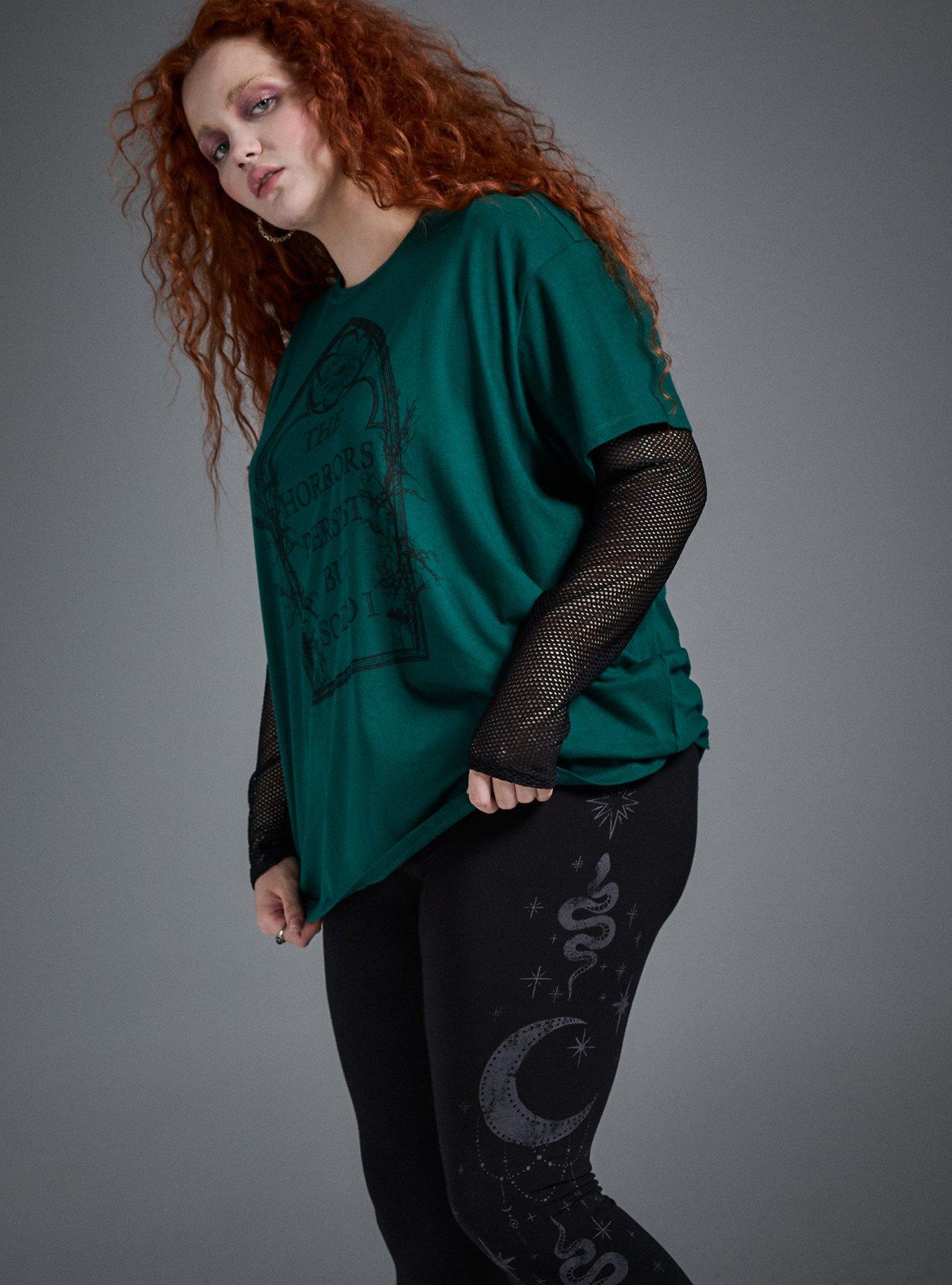 Nightfall Full Length Printed Legging, MOON SNAKE, alternate