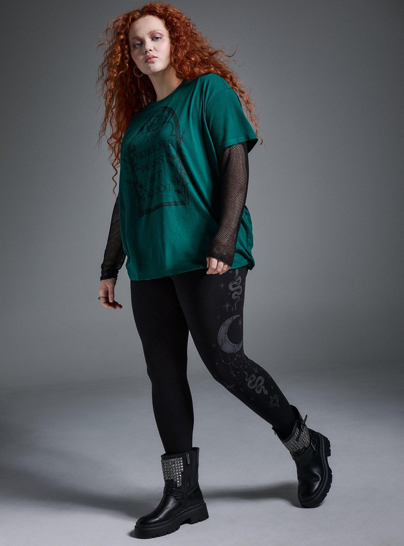 Nightfall Full Length Printed Legging, MOON SNAKE, alternate