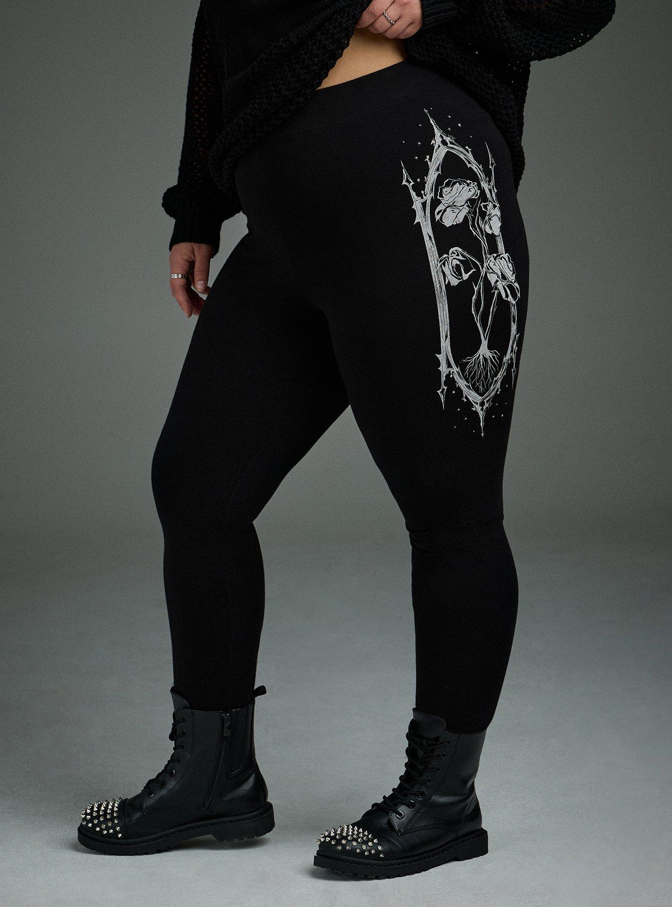 Nightfall Full Length Printed Legging, ARCH ROSES, alternate