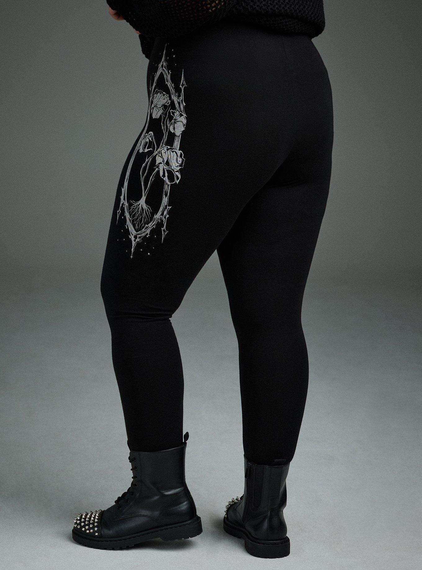 Nightfall Full Length Printed Legging, ARCH ROSES, alternate