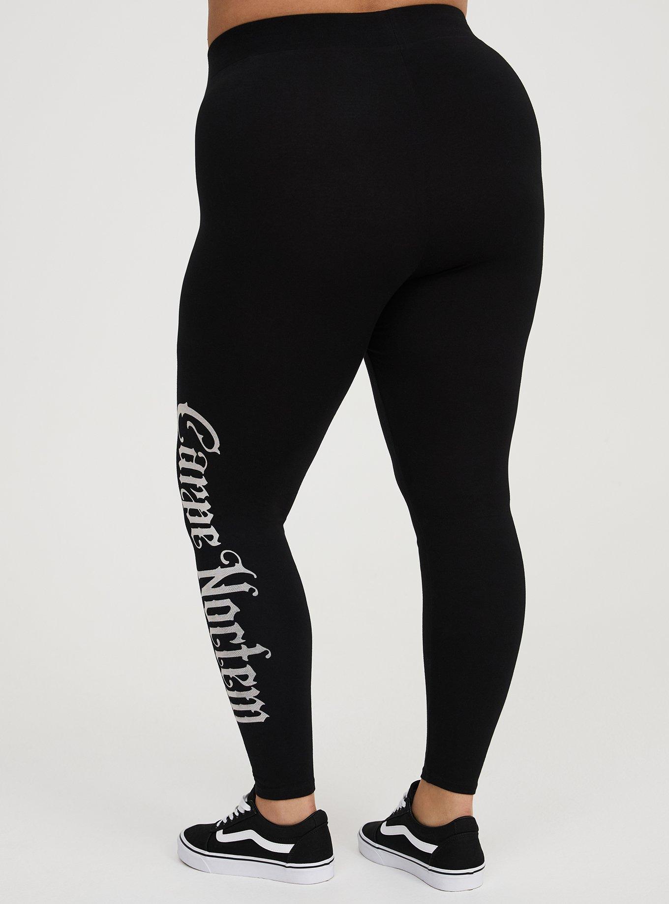 Nightfall Full Length Printed Legging, CARPE NOCTEM DEEP BLACK, alternate