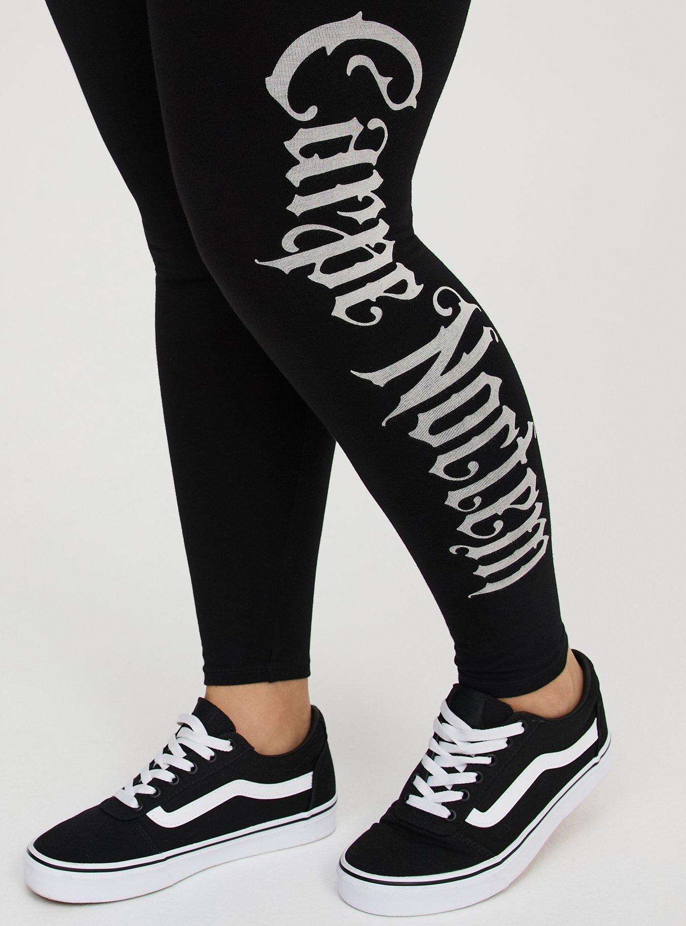 Nightfall Full Length Printed Legging, CARPE NOCTEM DEEP BLACK, alternate