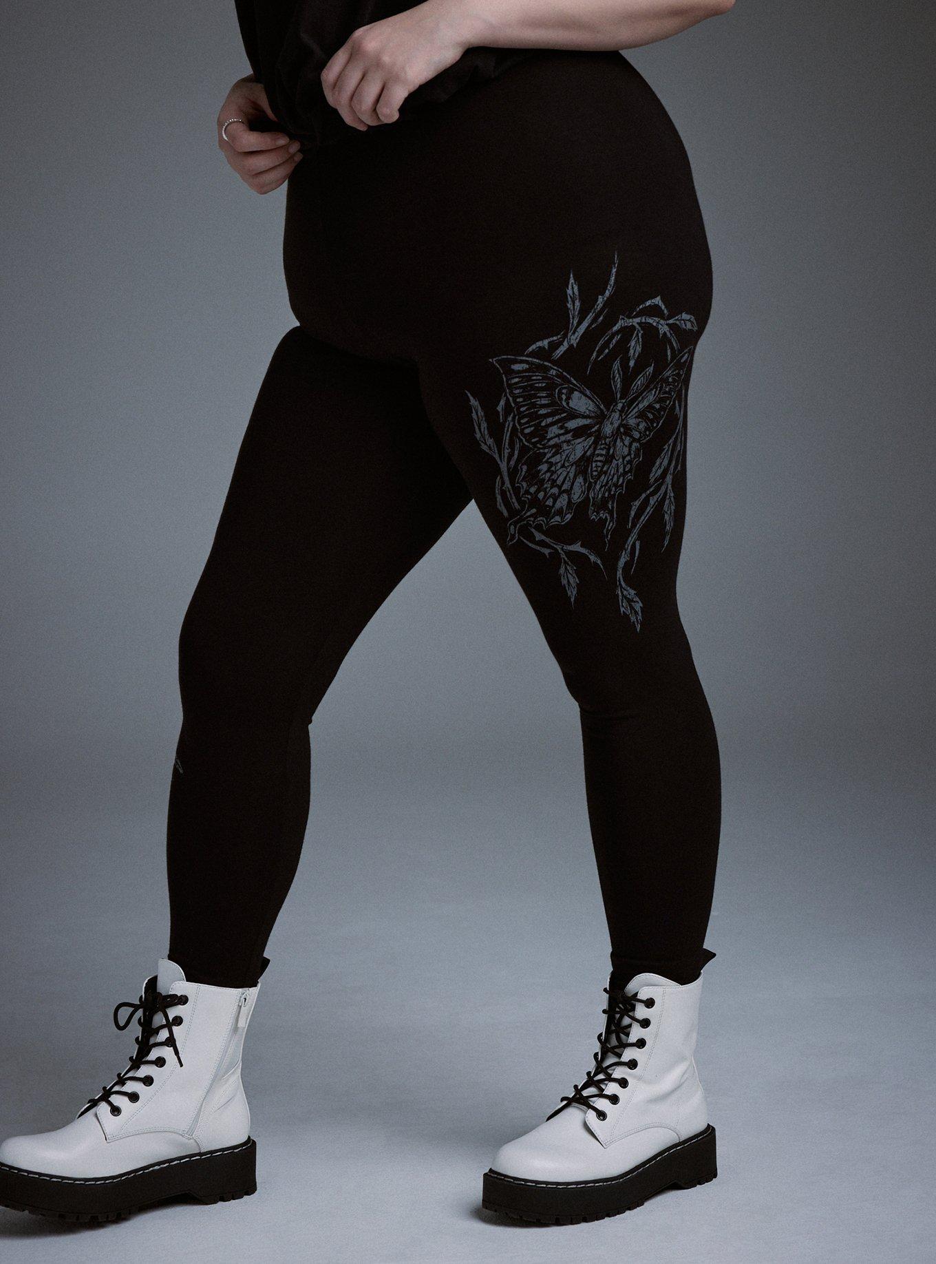 Nightfall Full Length Printed Legging, MOTH AND DAGGER, alternate