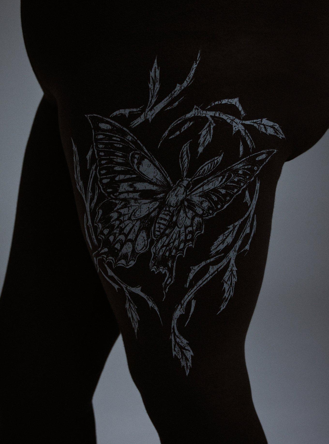 Nightfall Full Length Printed Legging, MOTH AND DAGGER, alternate