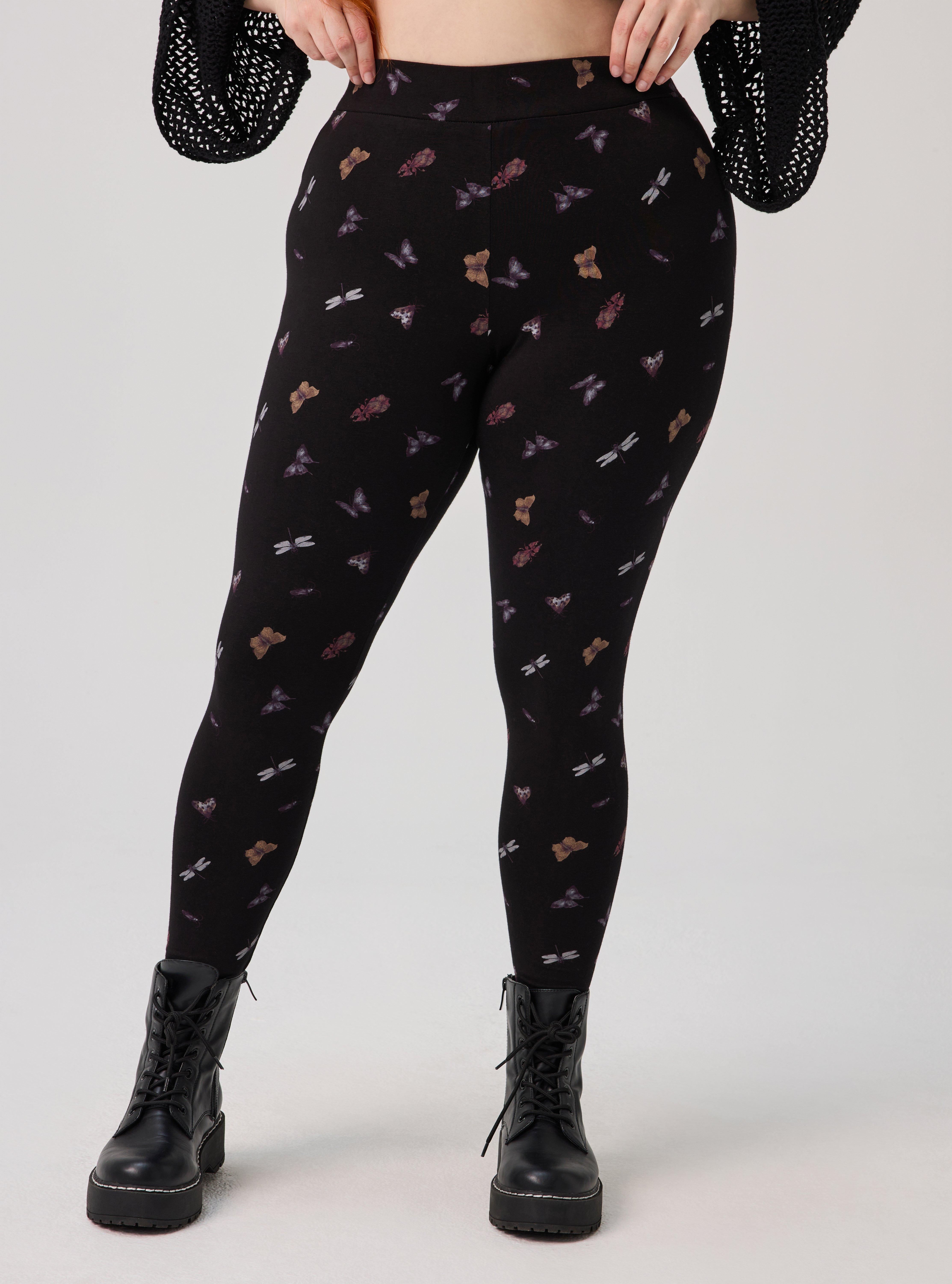 Nightfall Full Length Printed Legging, TINY INSECTS BLACK, alternate