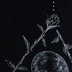 Nightfall Full Length Printed Legging, MOONS AND ROSES, swatch