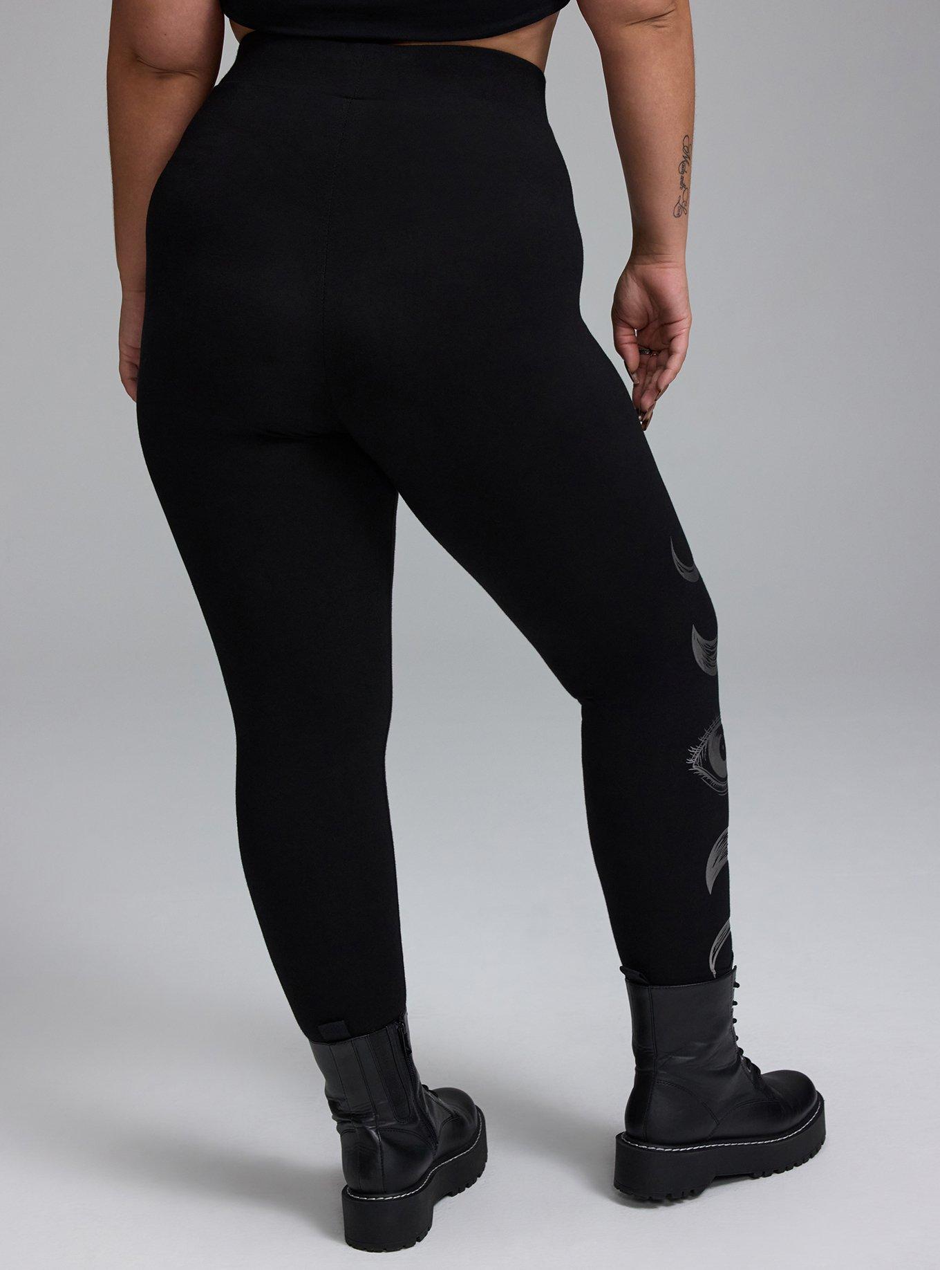 Nightfall Legging, MOON PHASE EYE DEEP BLACK, alternate