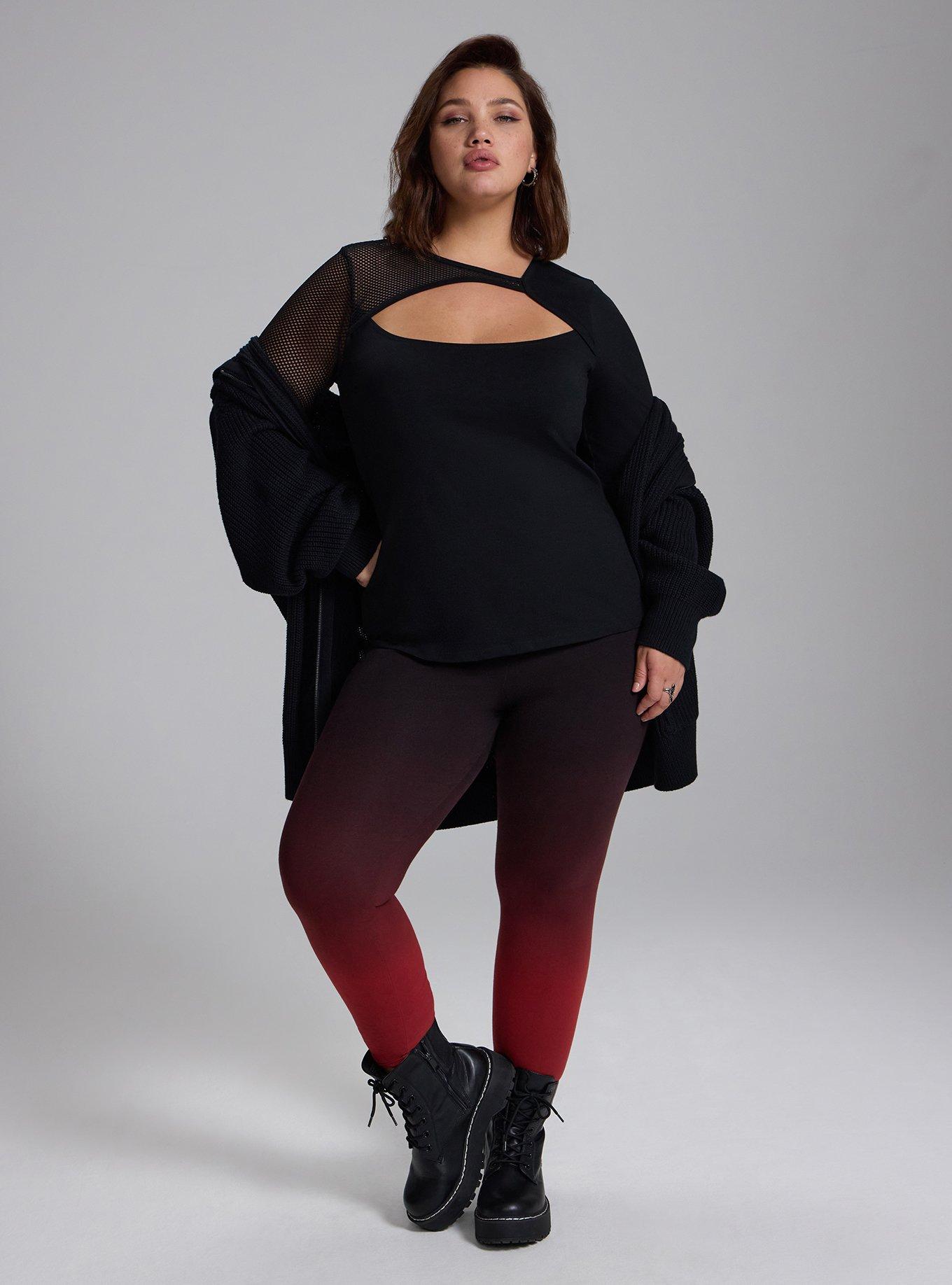 Nightfall Legging, AURORA GRADIENT RED, hi-res