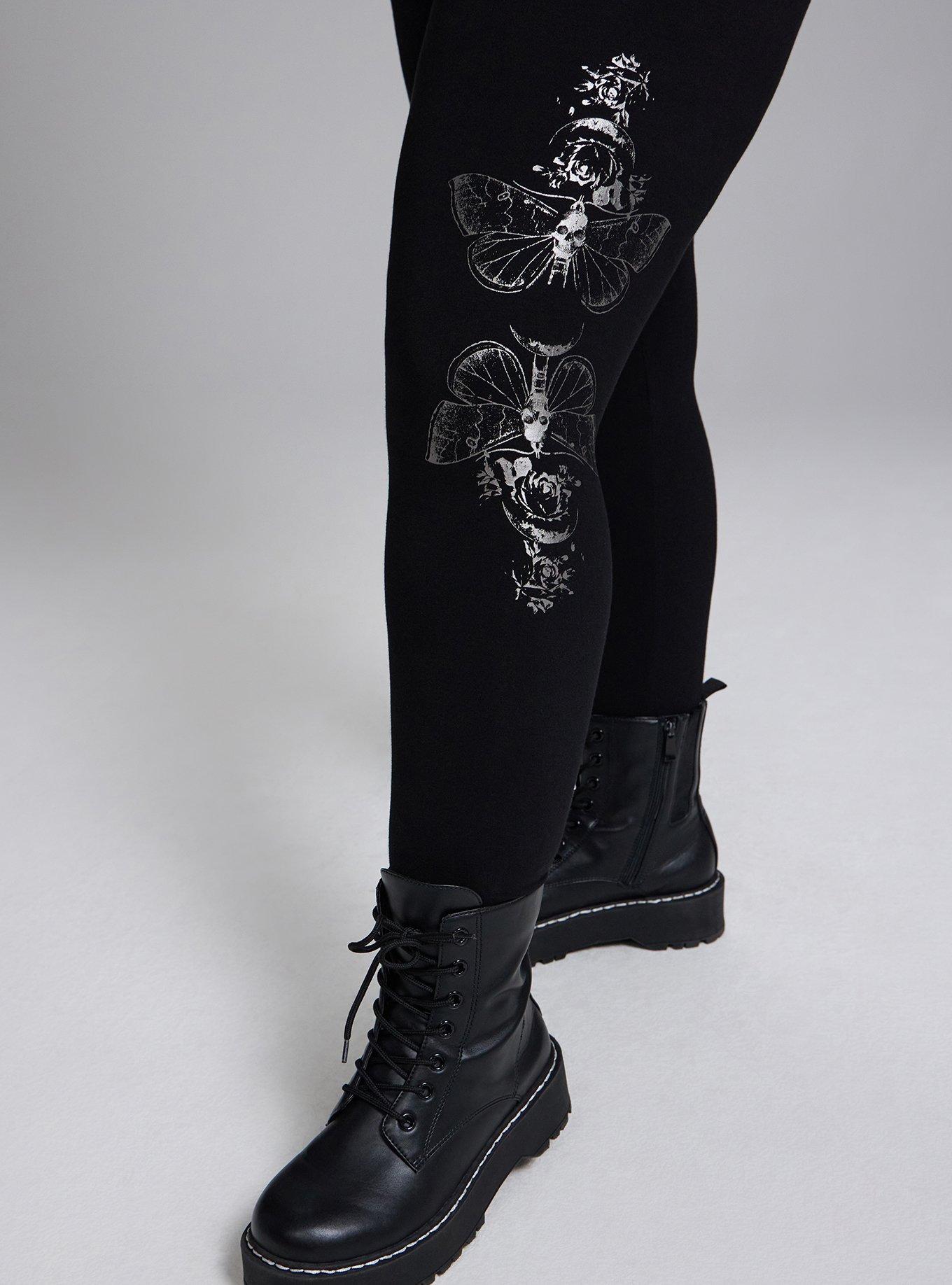 Nightfall Legging, MOTH MOON LEGGING DEEP BLACK, alternate