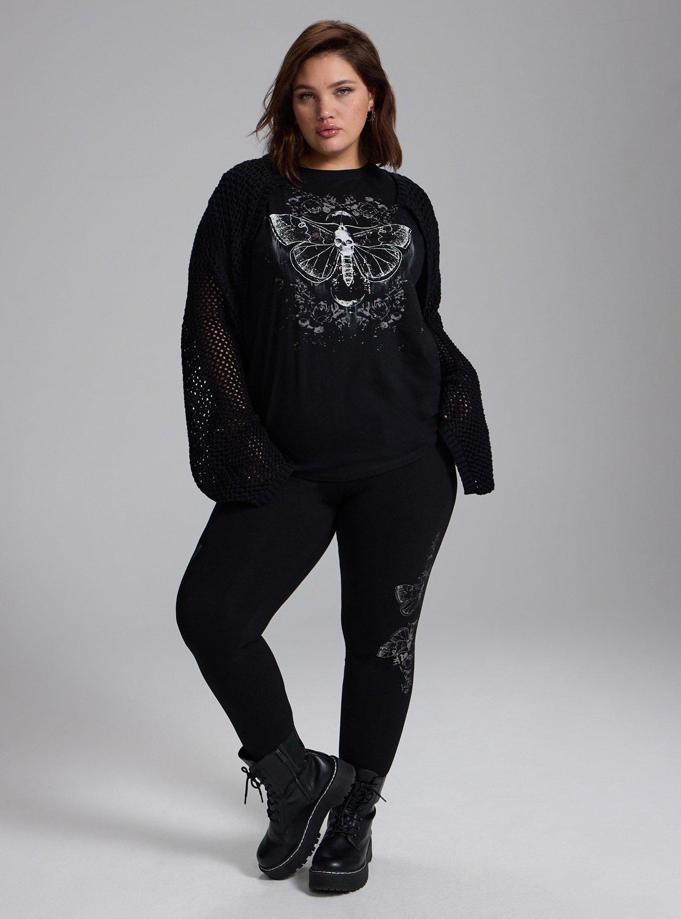 Nightfall Legging, MOTH MOON LEGGING DEEP BLACK, alternate