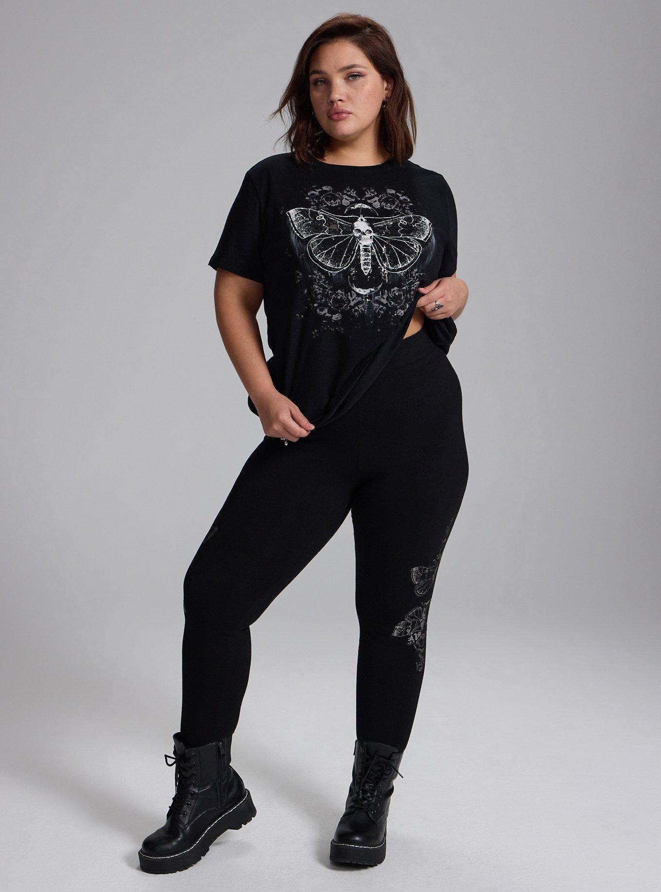 Nightfall Legging, MOTH MOON LEGGING DEEP BLACK, hi-res