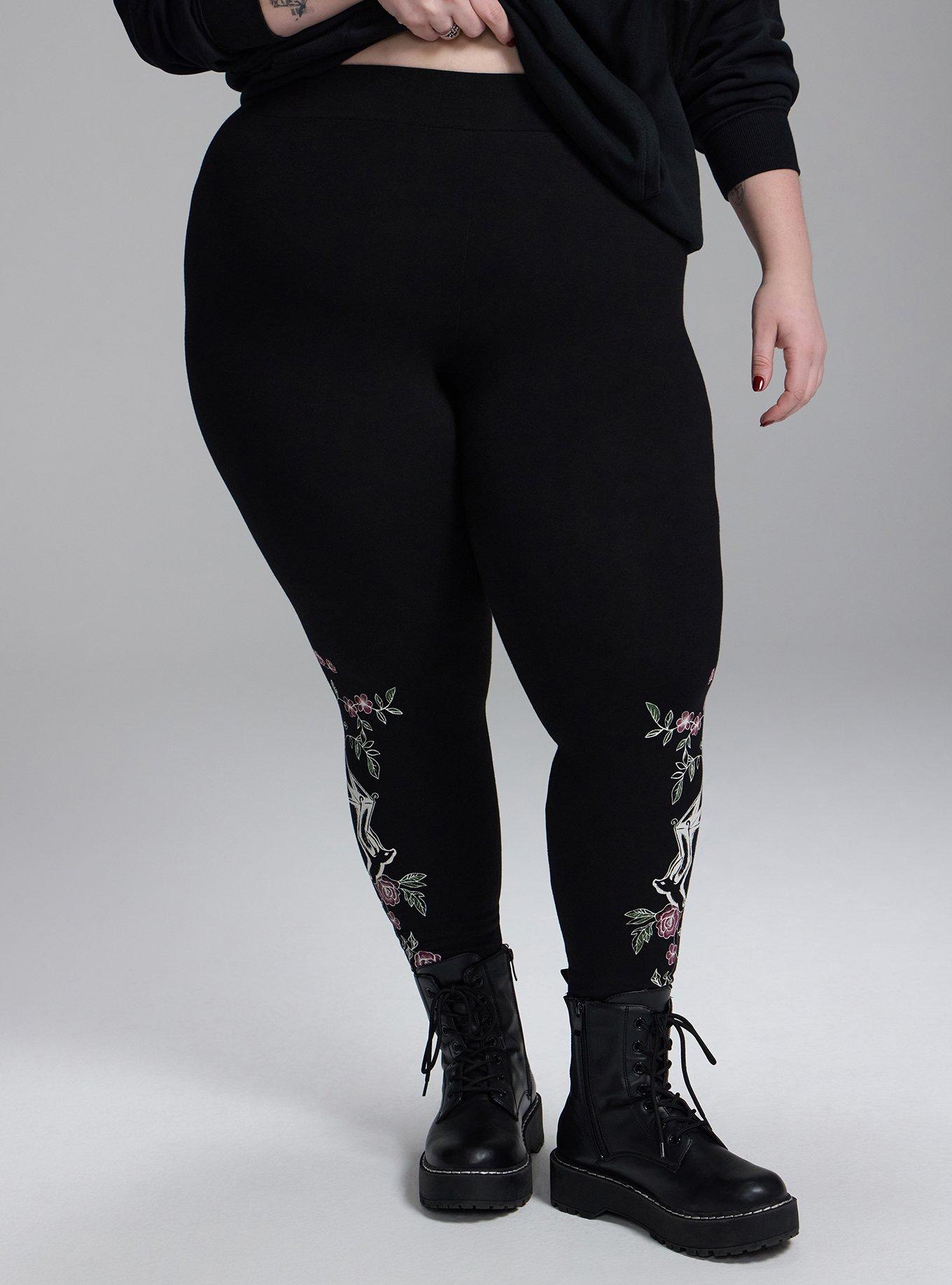 Nightfall Legging, BAT ROSE FLIGHT DEEP BLACK, alternate