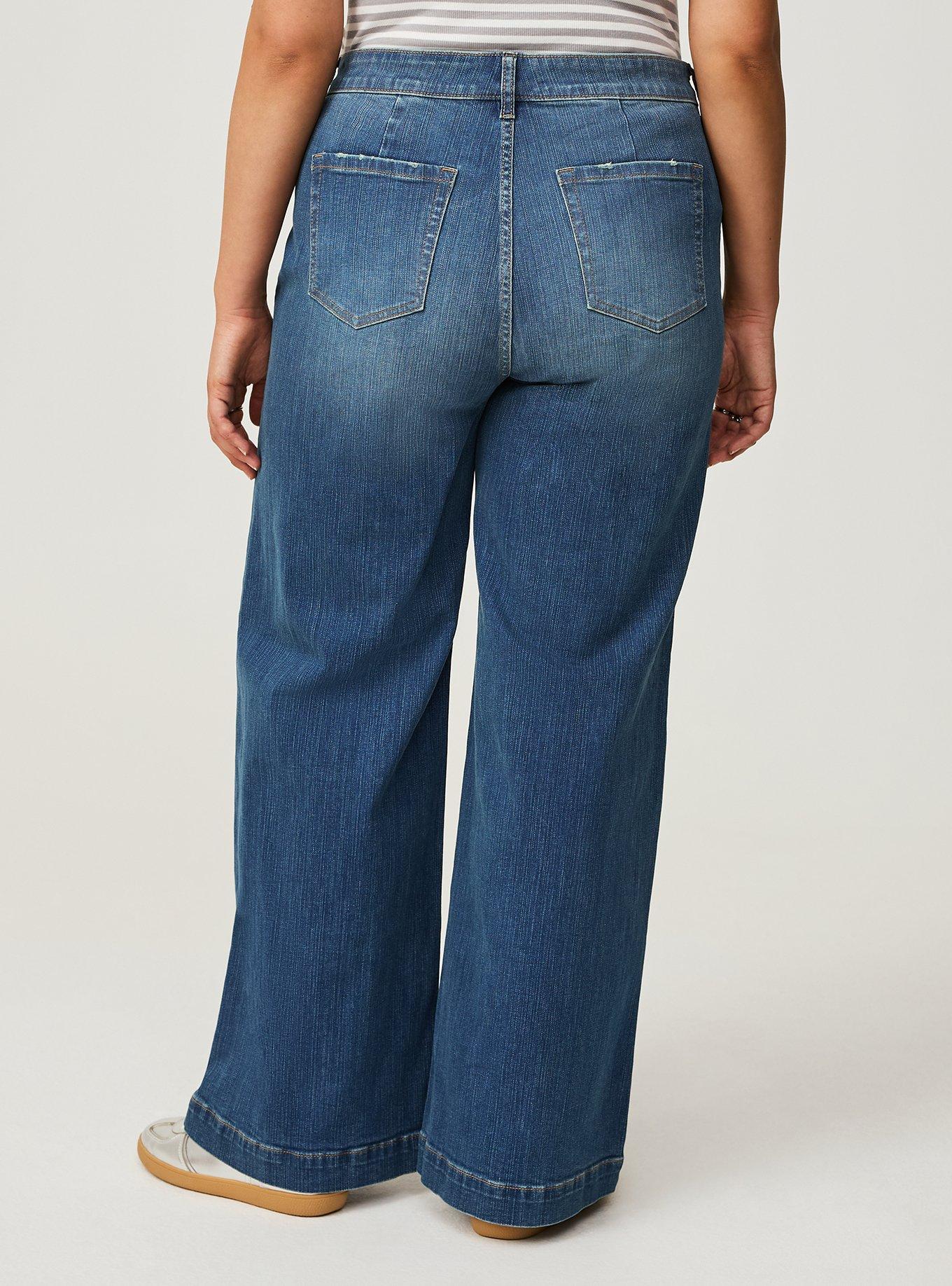 High-Rise Wide Leg Jean