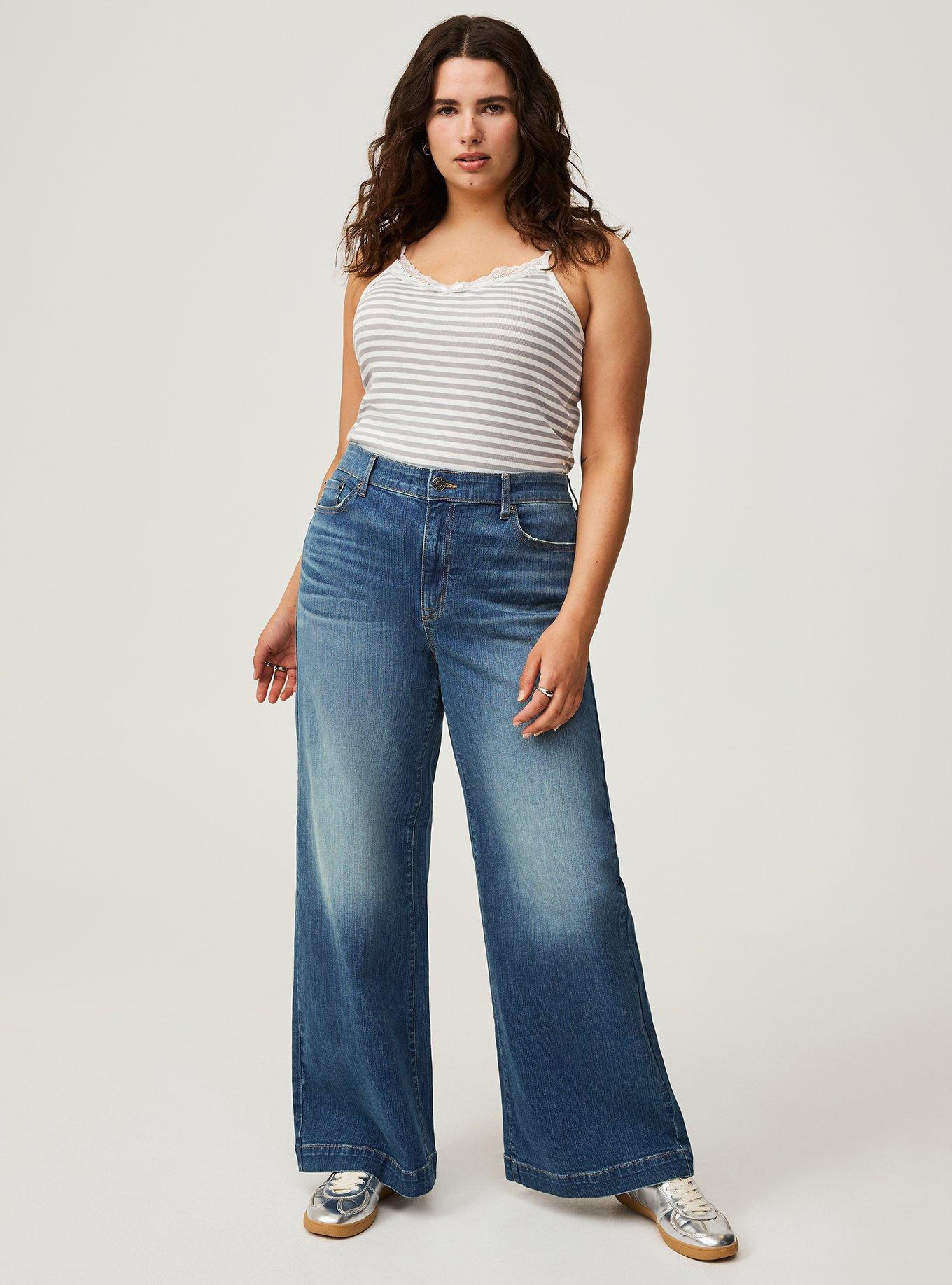 High-Rise Wide Leg Jean