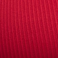 Unlined Seamless Plunge Rib Bralette, JESTER RED, swatch