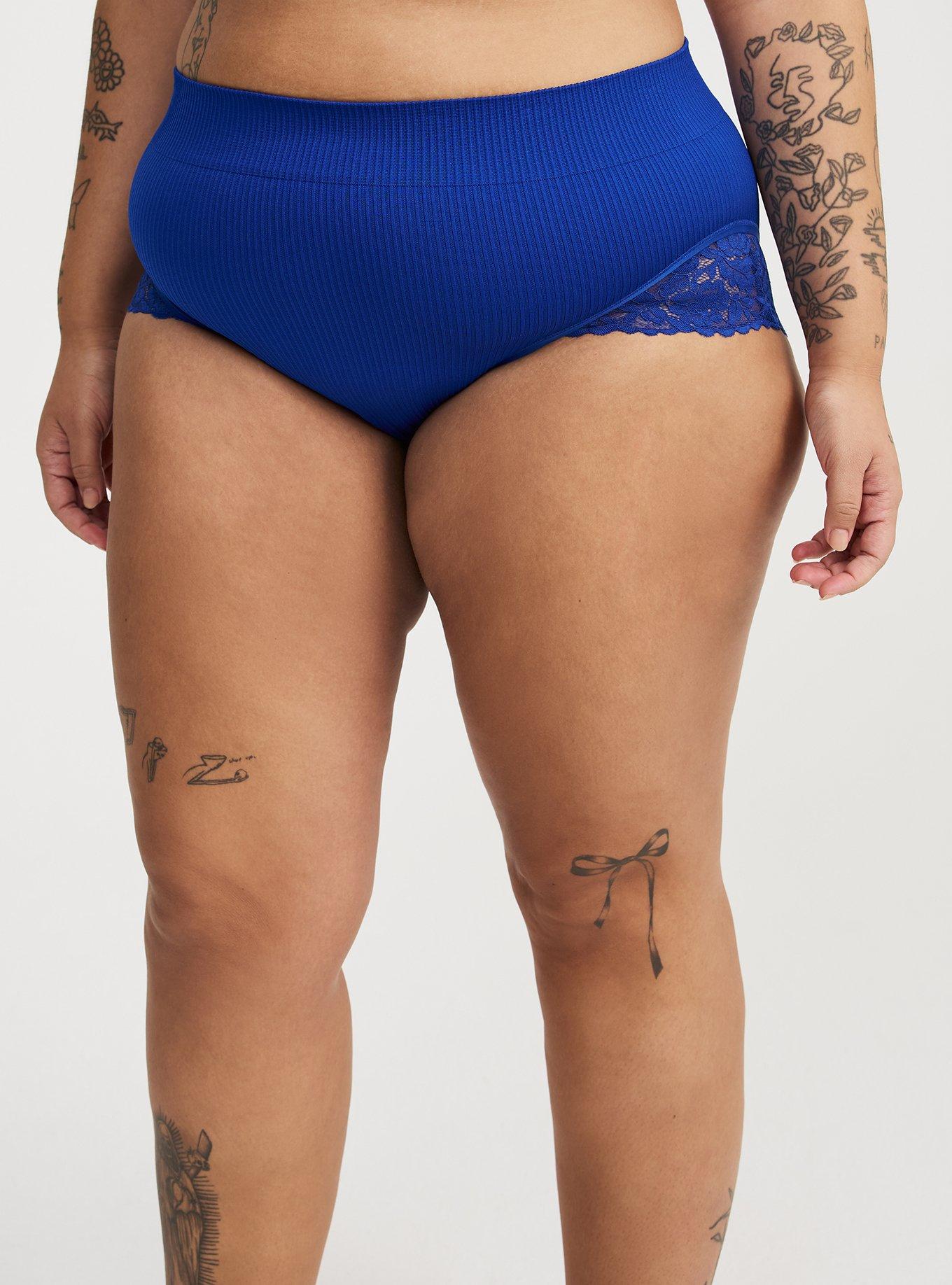 Seamless Rib Mid-Rise Brief Panty