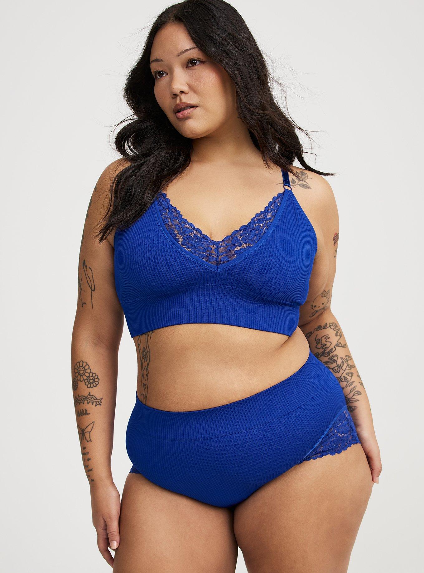 Seamless Rib Mid-Rise Brief Panty