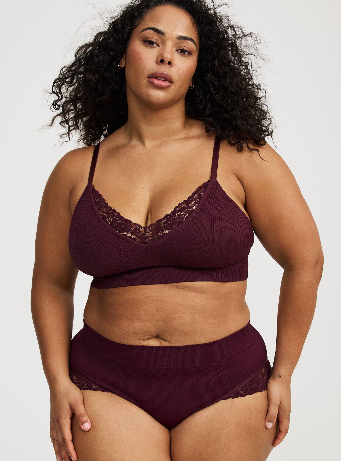 Seamless Rib Mid-Rise Brief Panty