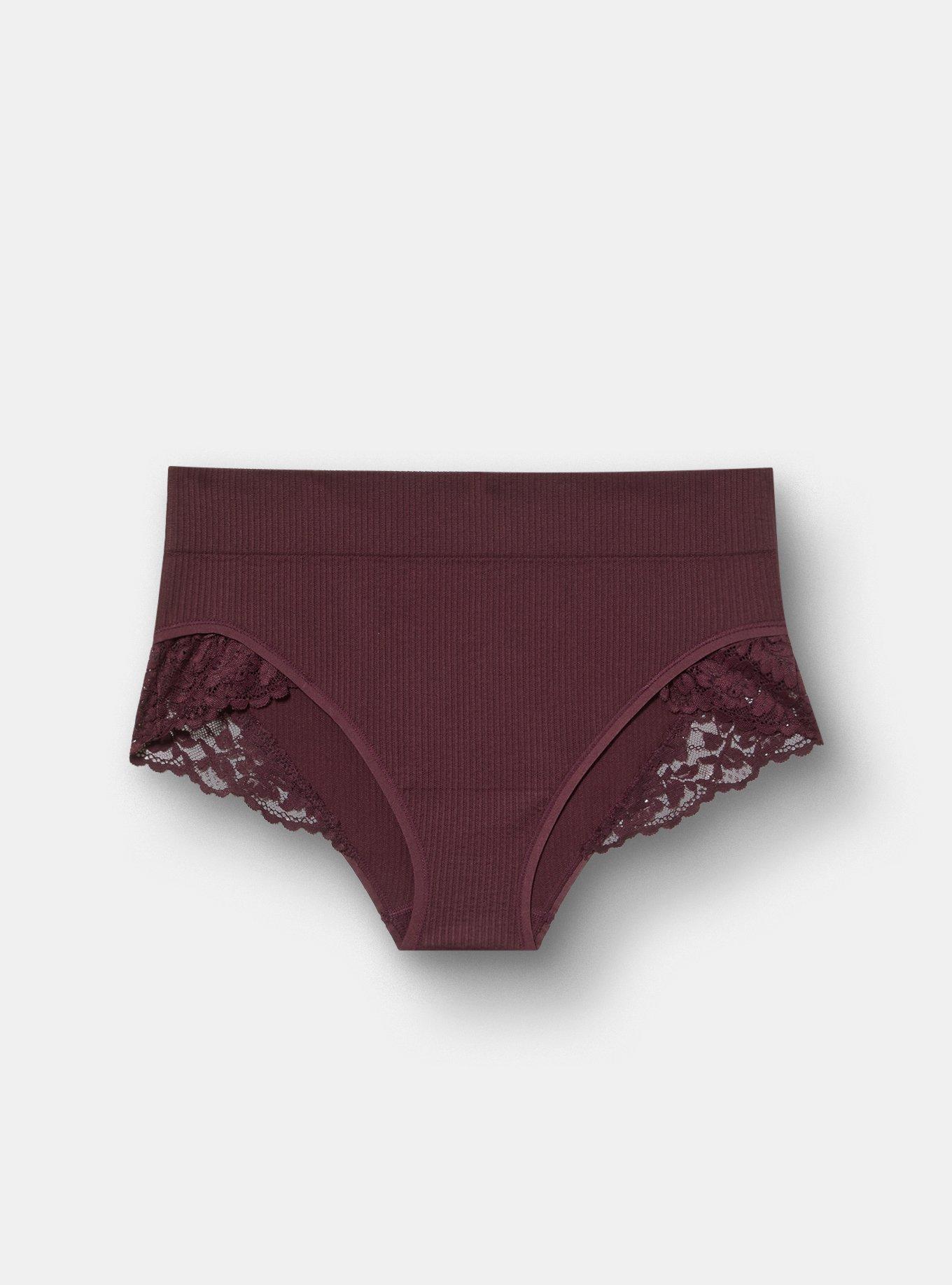 Seamless Rib Mid-Rise Brief Panty