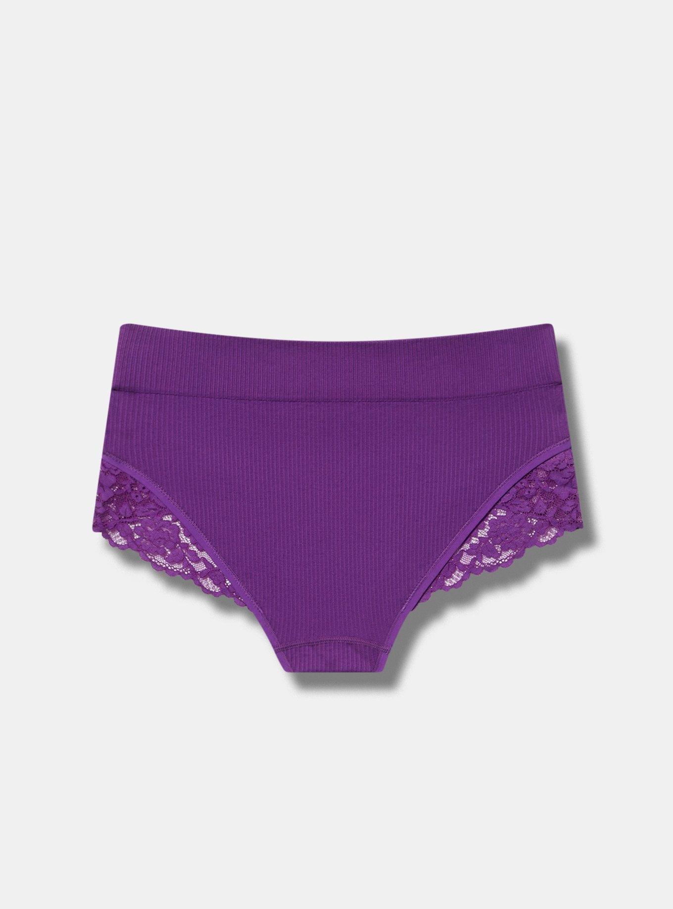 Seamless Rib Flirt Mid Rise Brief Panty