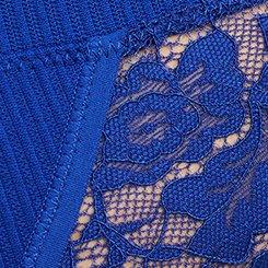 Plus Size Seamless Rib Mid-Rise Thong Panty, SURF THE WEB, swatch