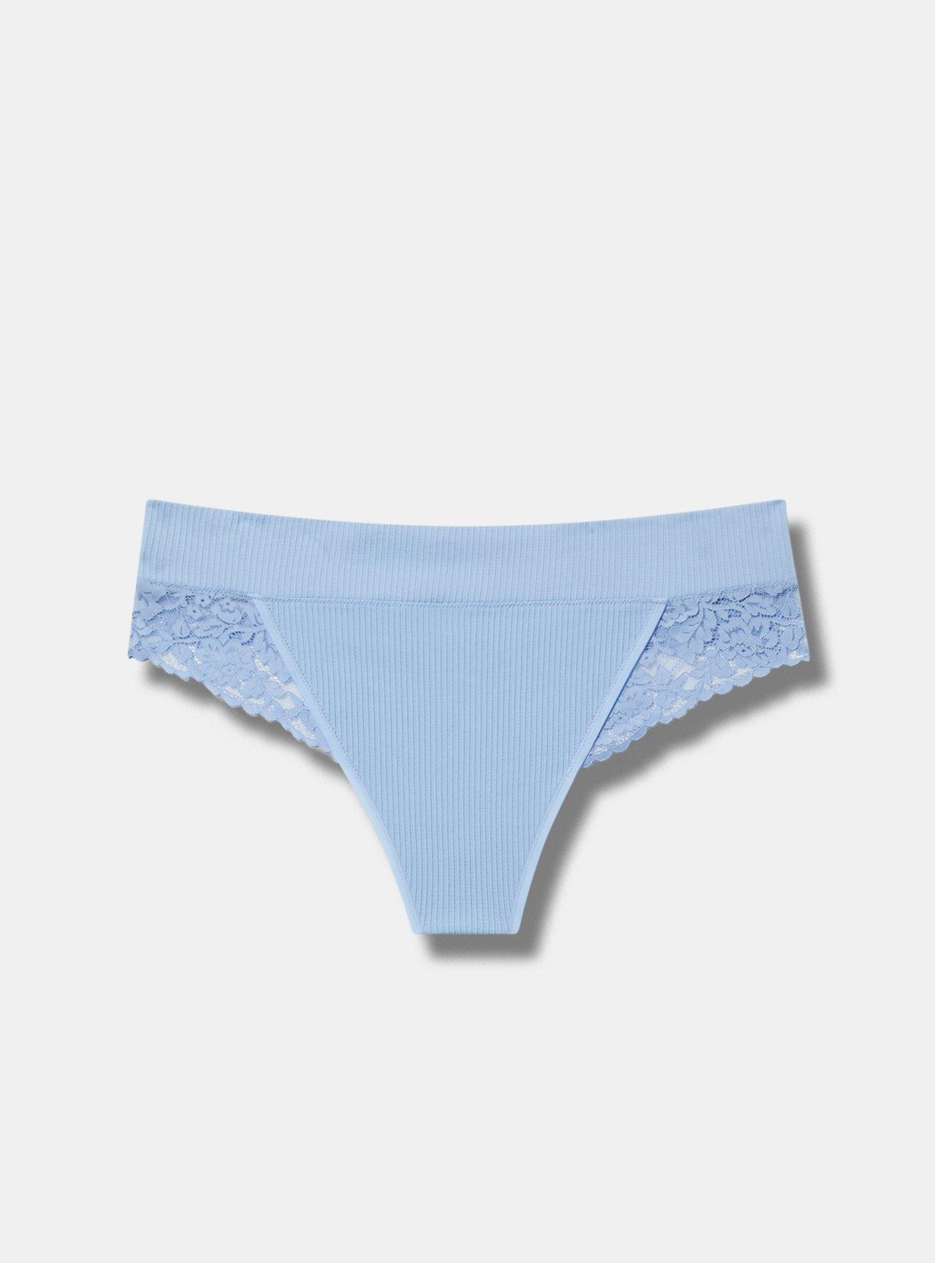 Seamless Rib Flirt Mid Rise Thong Panty