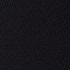 Super Soft Rib Sleep Short, DEEP BLACK, swatch