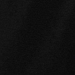 Light Weight French Terry Ultra Wide Leg Lounge Pant, DEEP BLACK, swatch