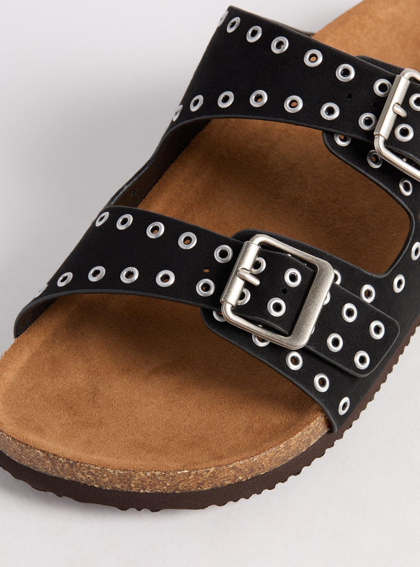 Double Buckle Grommet Slide (WW)