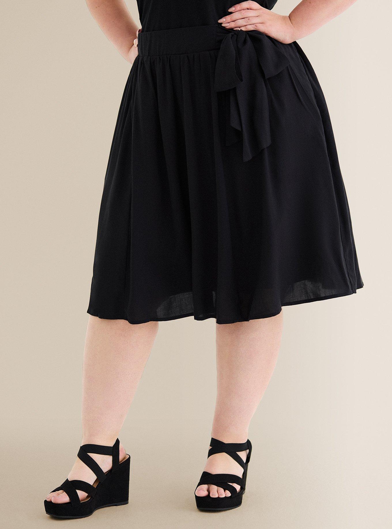 Retro Chic Swing Skirt