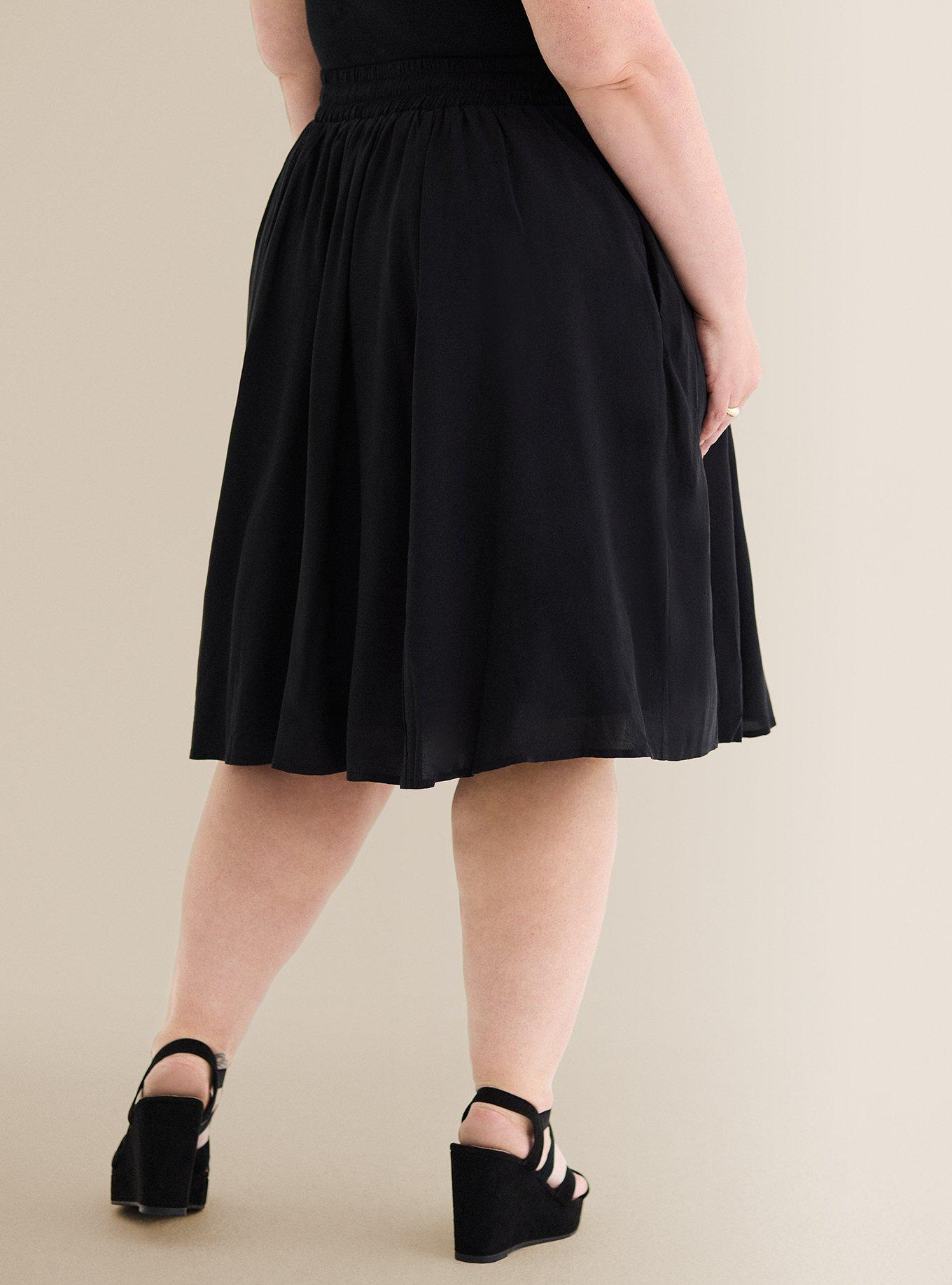 Retro Chic Swing Skirt