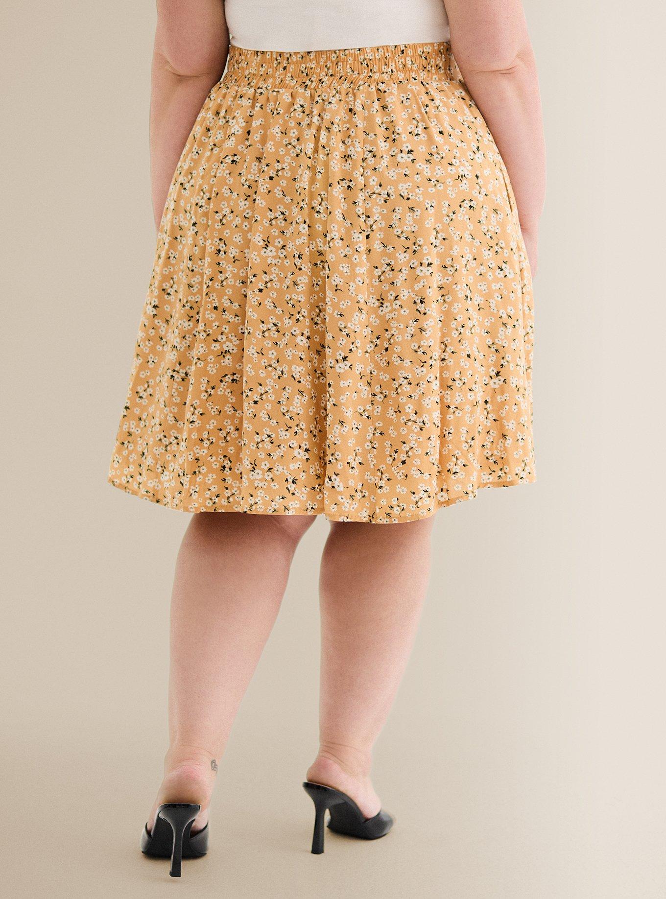 Retro Chic Swing Skirt