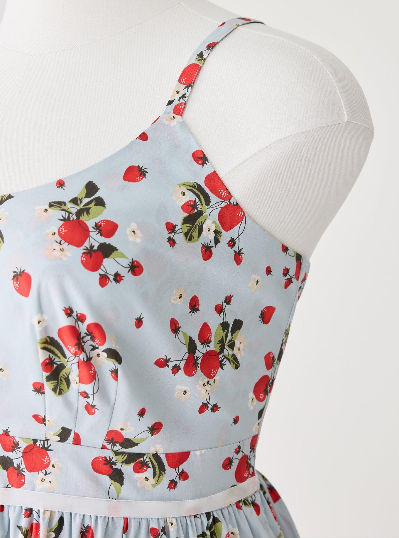 Retro Chic Swing-Skirt Dress