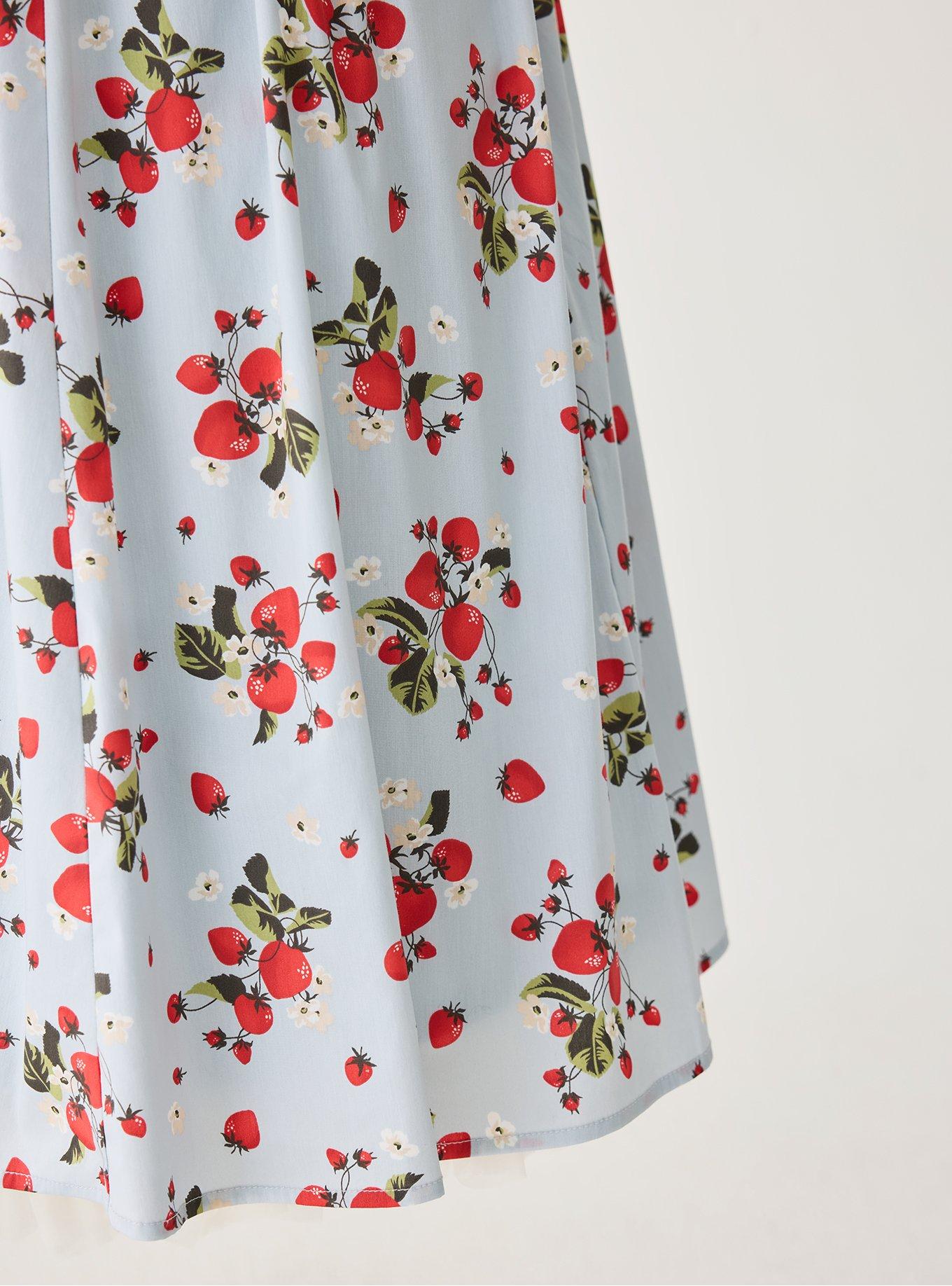 Retro Chic Swing-Skirt Dress