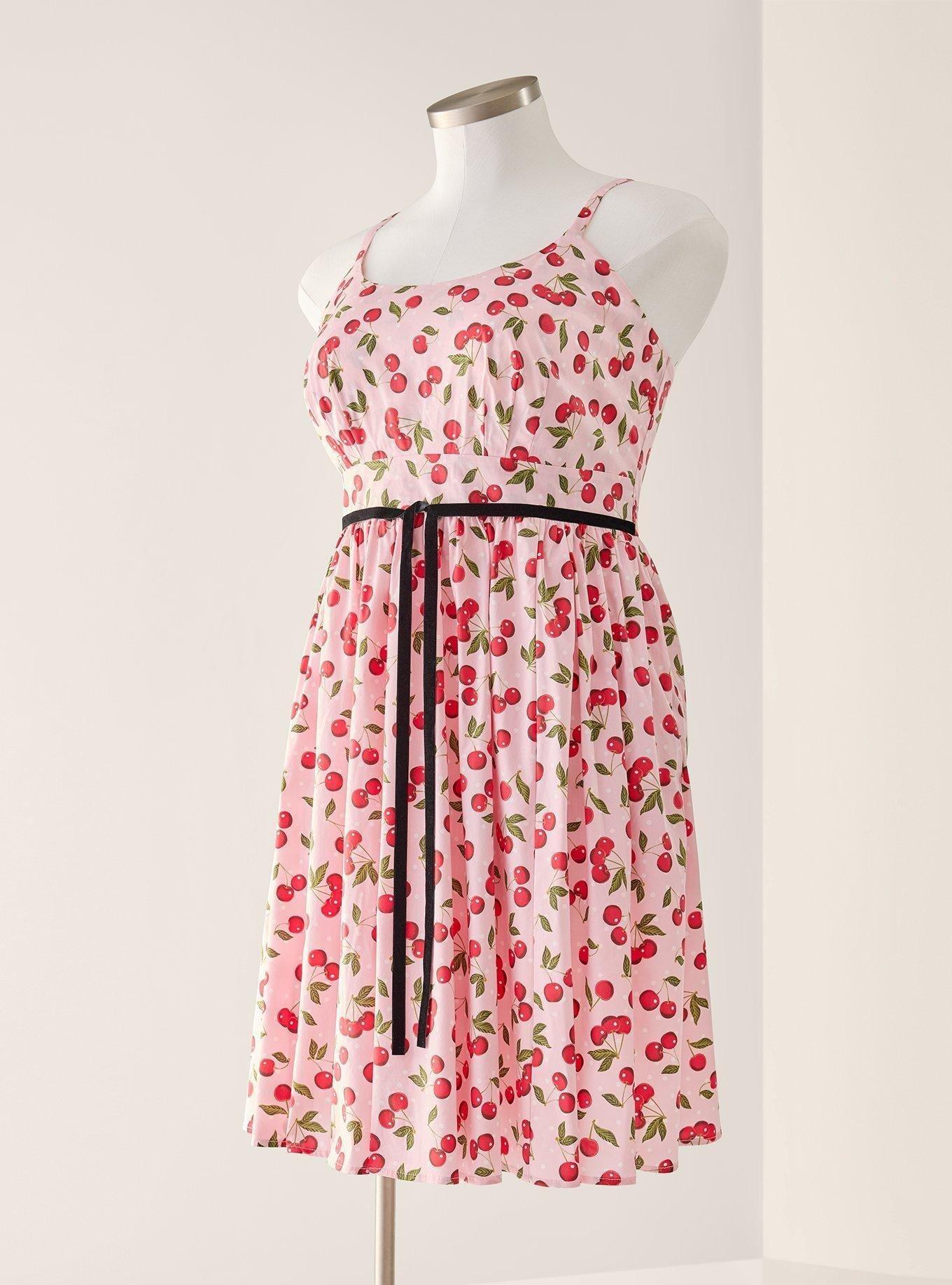 Retro Chic Swing-Skirt Dress
