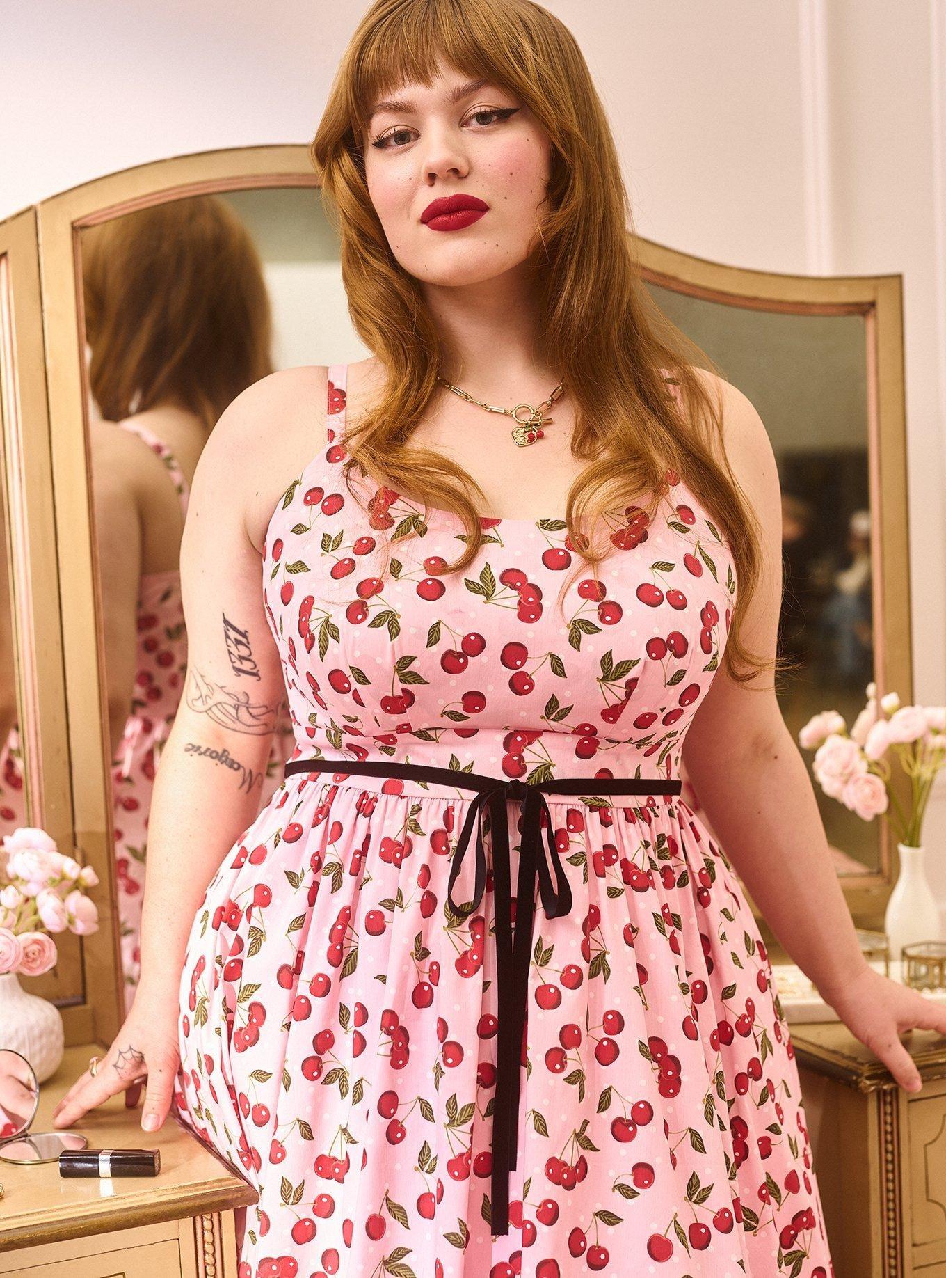 Retro Chic Swing-Skirt Dress