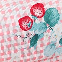 Retro Chic Belted Swing Dress, ELLA STRAWBERRIES PINK, swatch