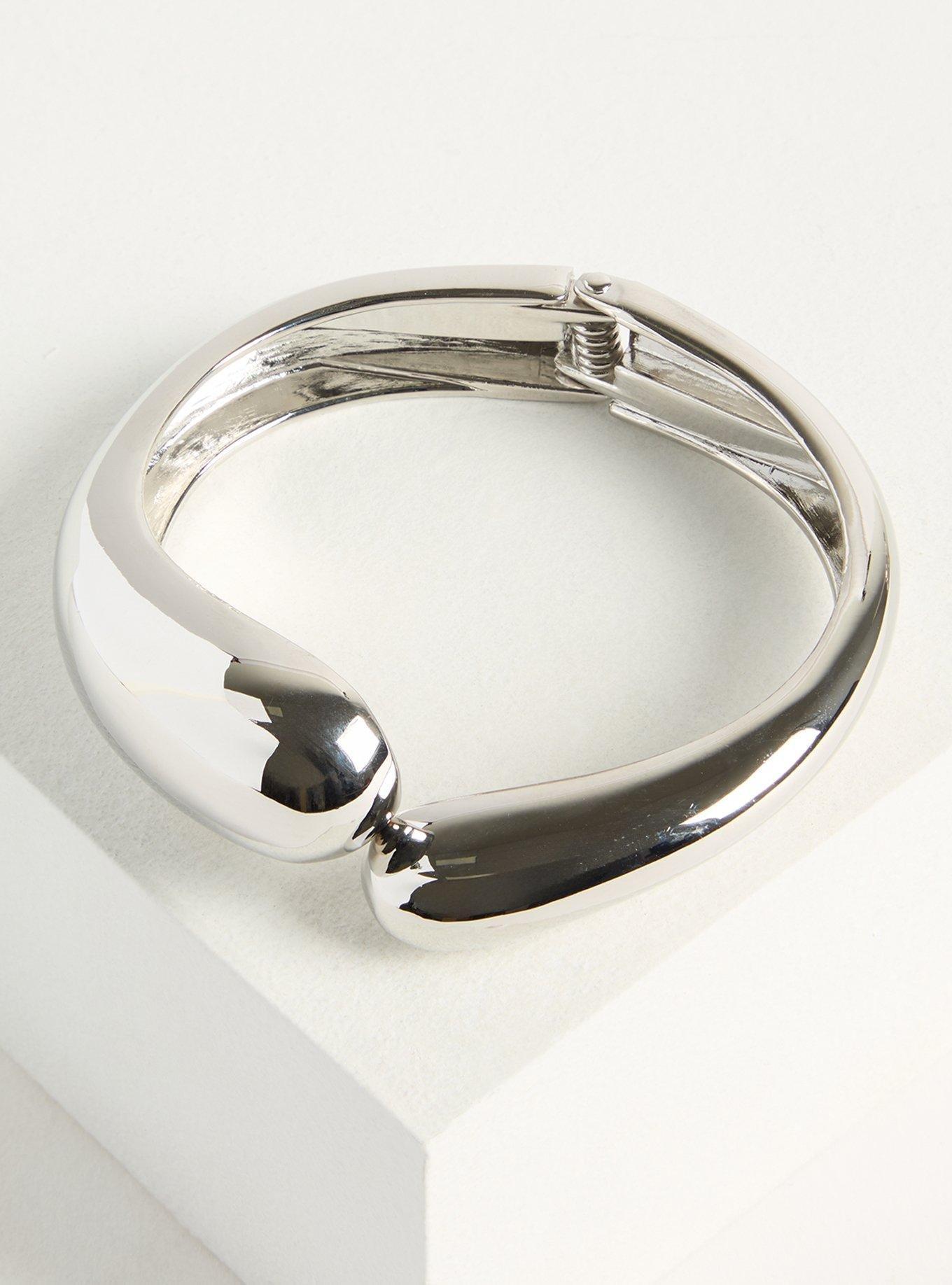 Curved Bangle Bracelet