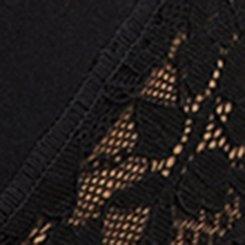 Seamless Smooth Mid-Rise Brief Panty, RICH BLACK, swatch