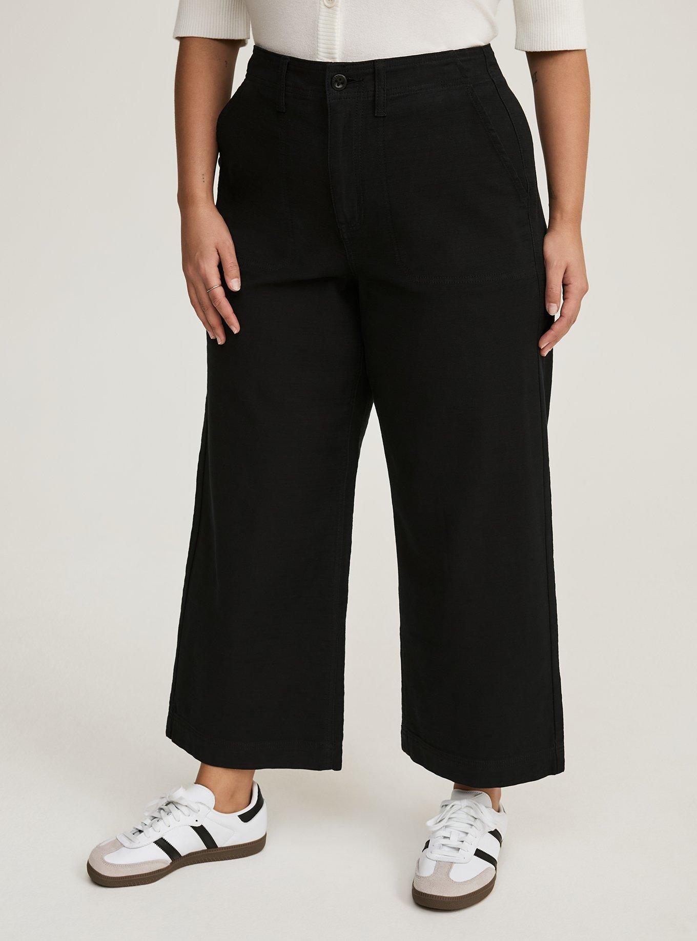 Lace-Up Back Utility Pant