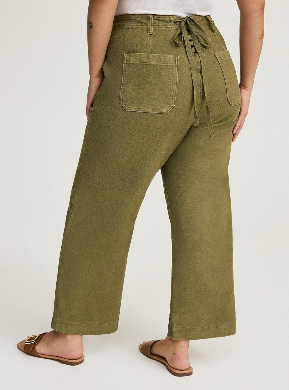 Plus Size - Lace-Up Back Utility Pant - Torrid Plus Size - Lace-Up Back Utility Pant - Torrid