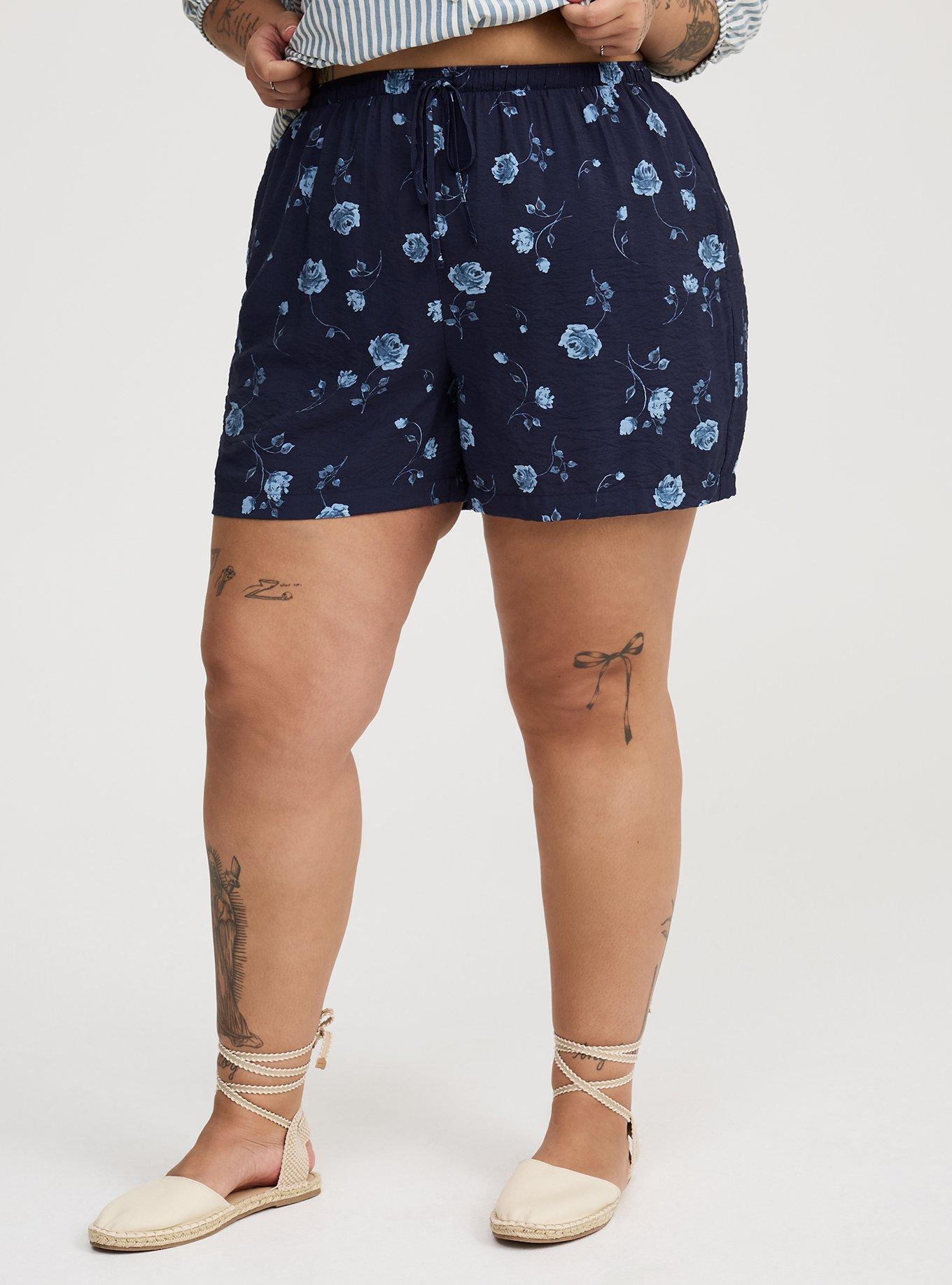 Pull-On Smocked Shorts