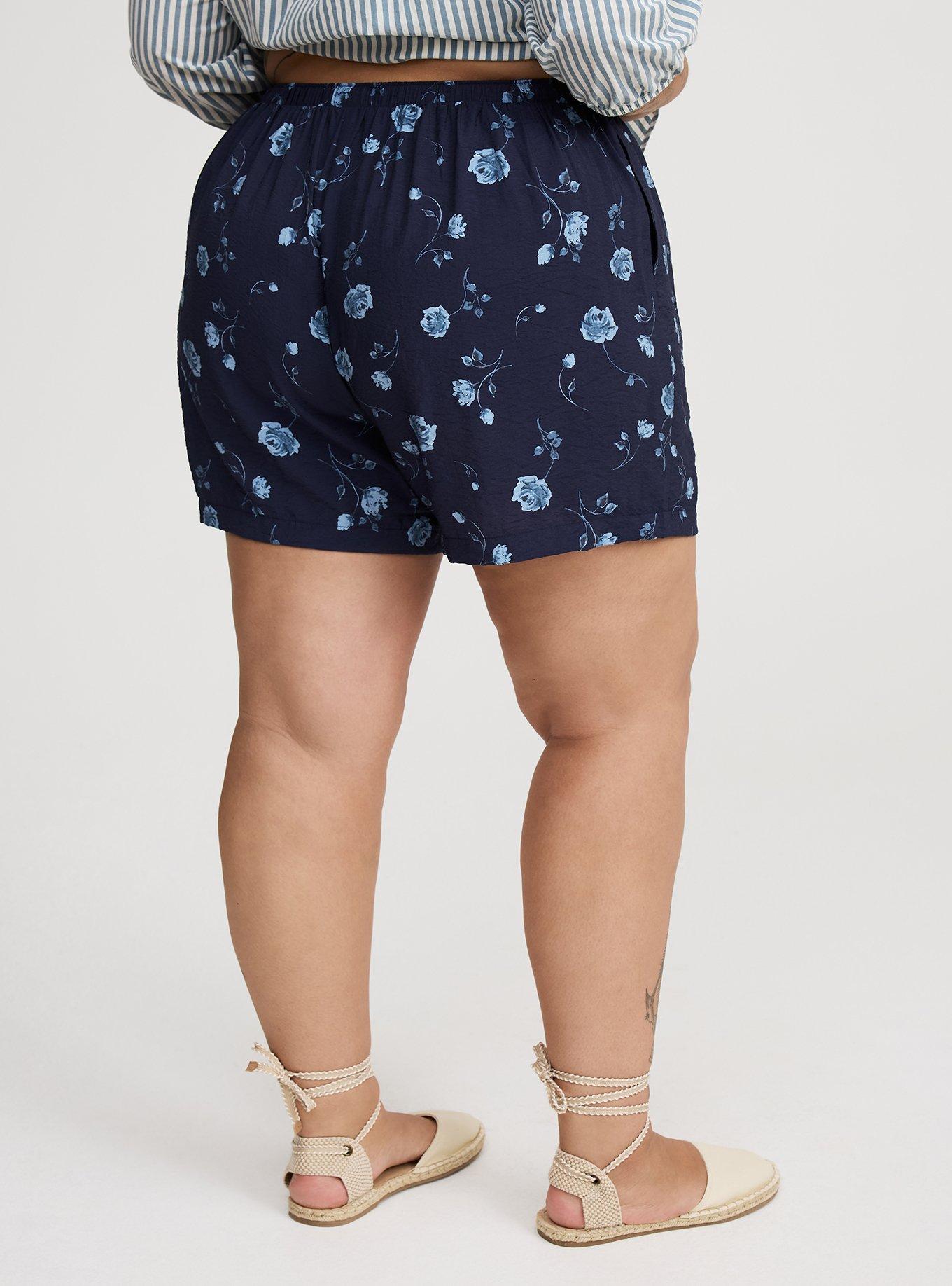 Pull-On Smocked Shorts