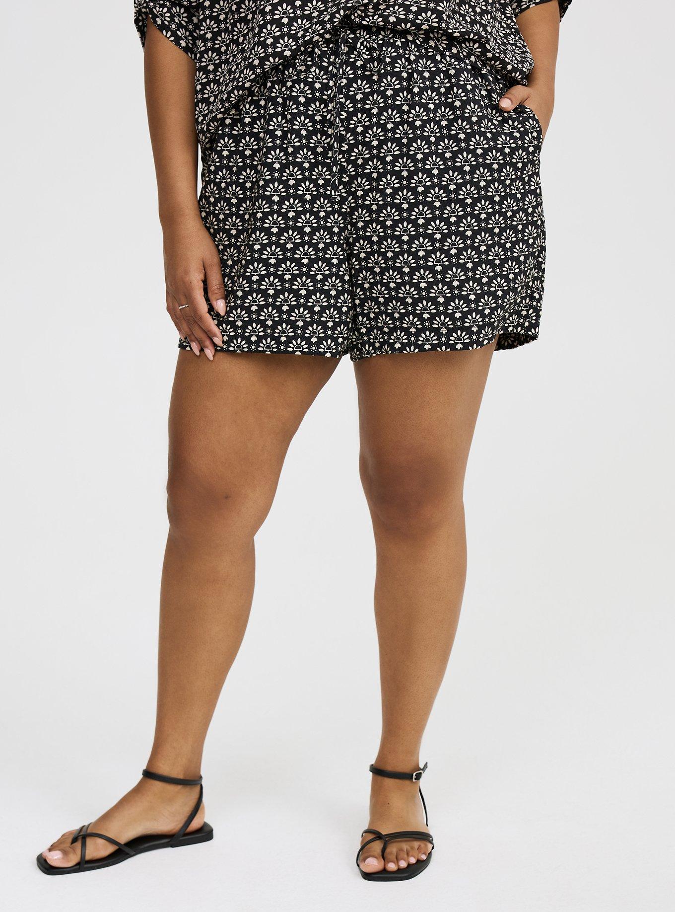 Pull-On Drawstring Shorts