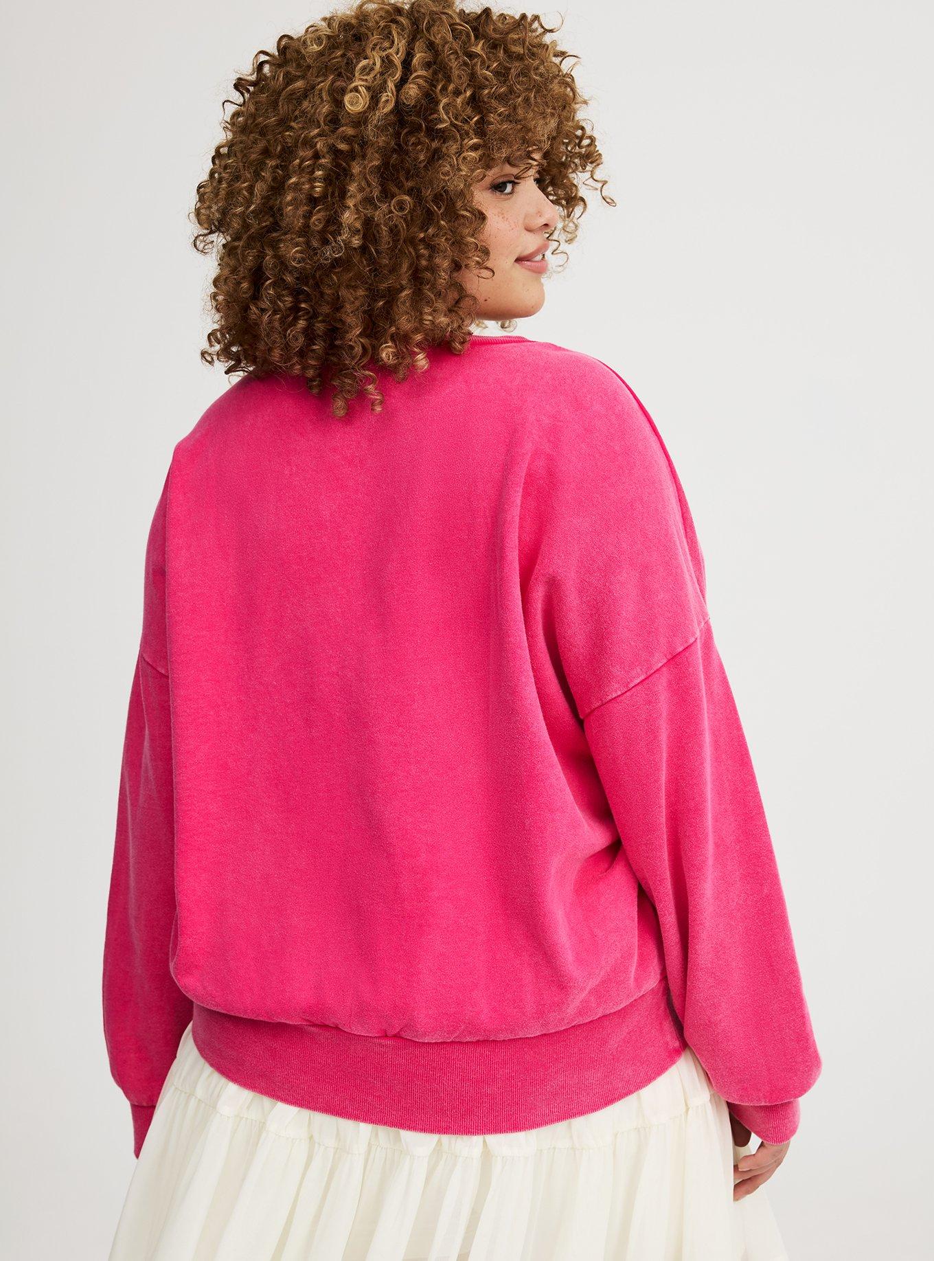 Drop Shoulder V-Neck Pullover