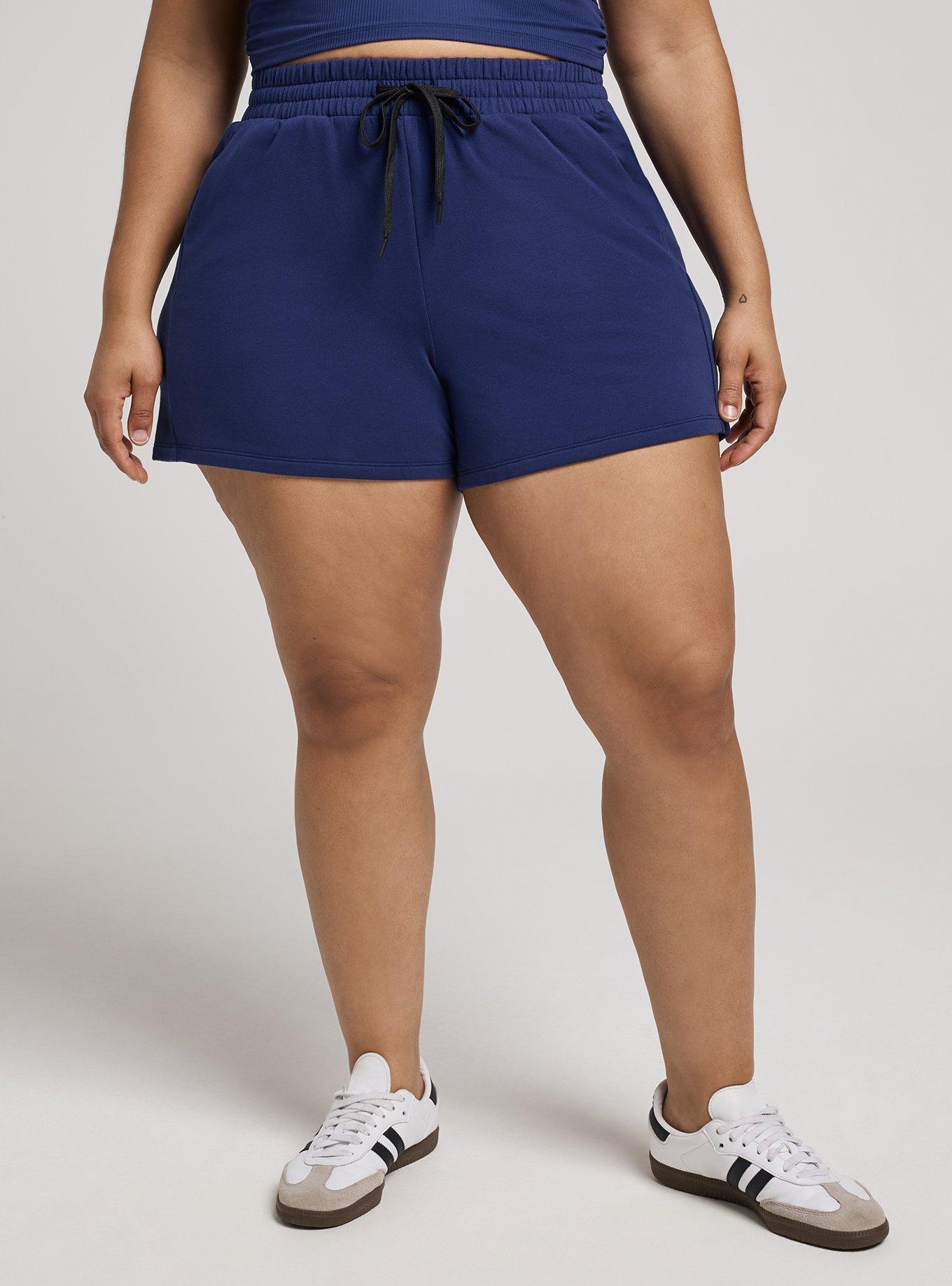 TRU Everyday Fleece Relaxed Active Short, MEDIEVAL BLUE, alternate