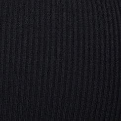 Super Soft Rib Lacy Sleep Tank, DEEP BLACK, swatch